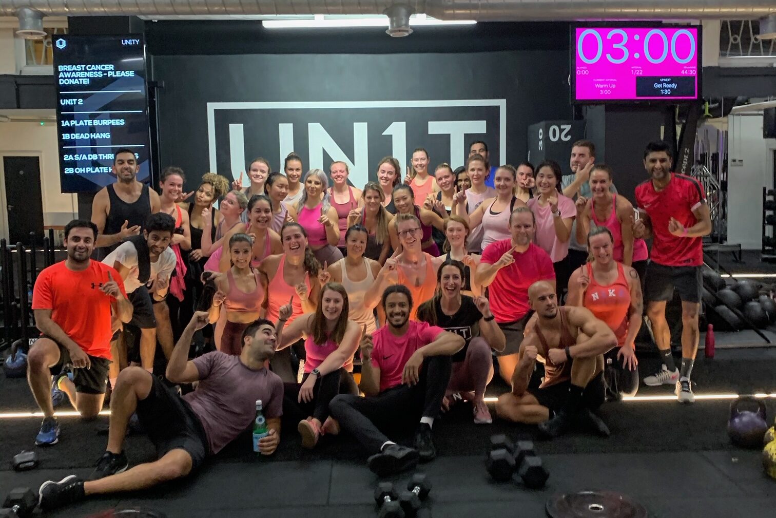UN1T WEARS IT PINK FOR BREAST CANCER NOW